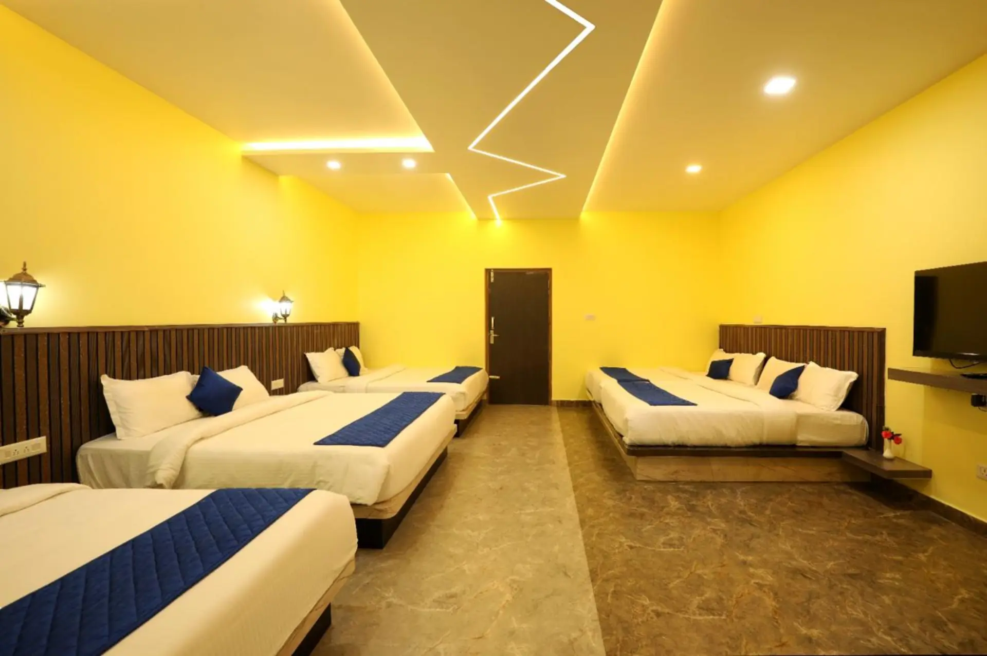 Large group accommodation room